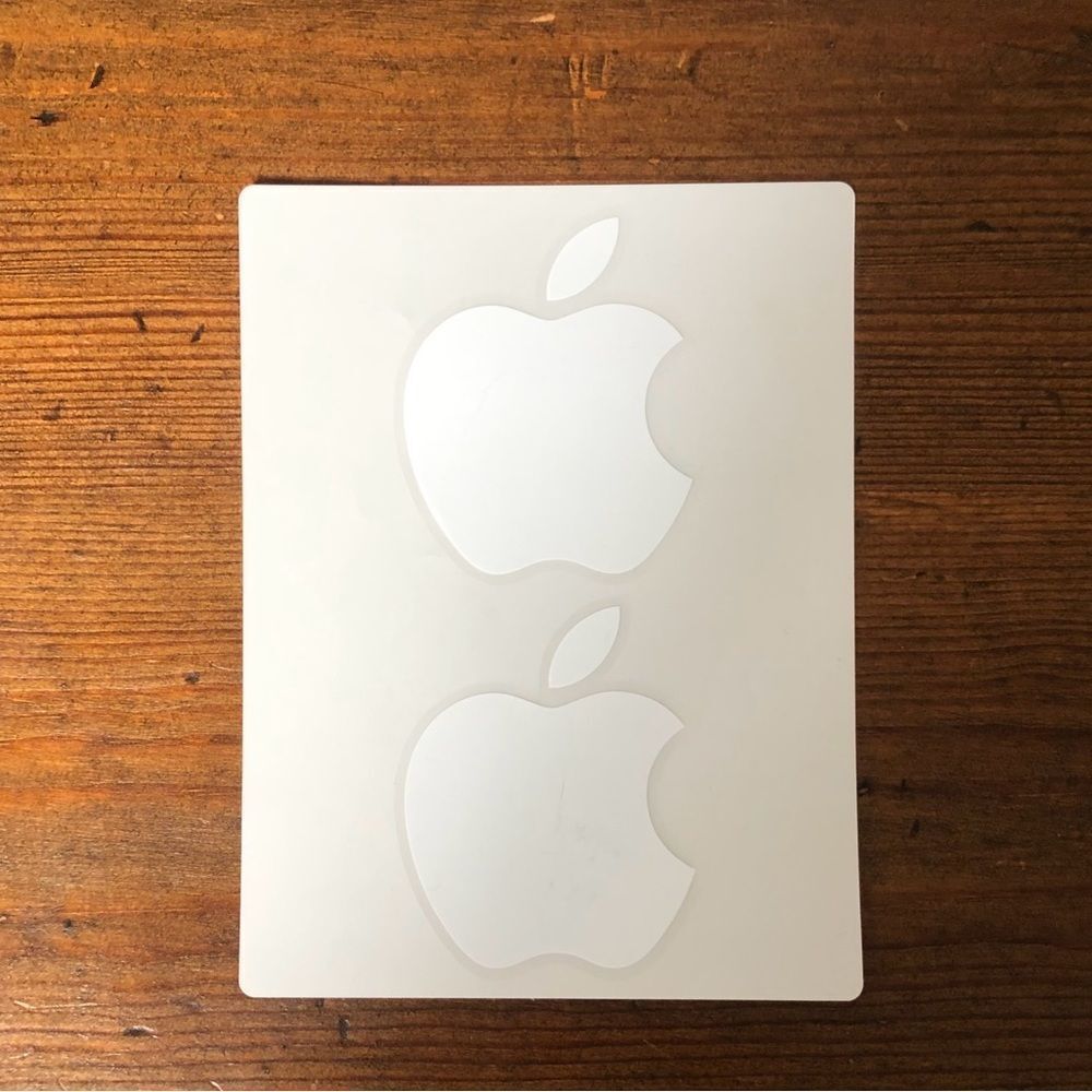 New Apple Stickers